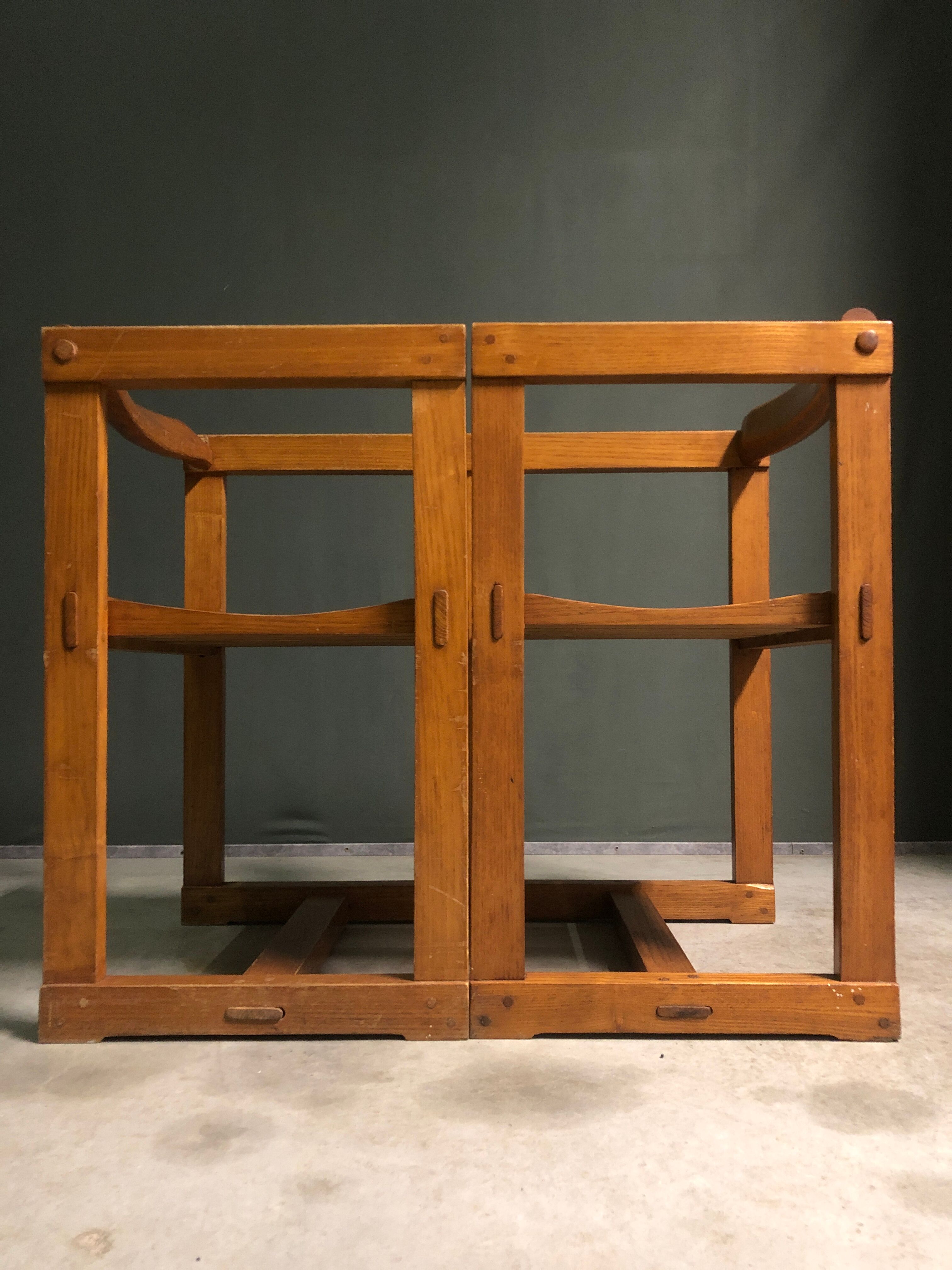 Paire de fauteuils par Edwin Helseth pour Trybo Norvège années 1960