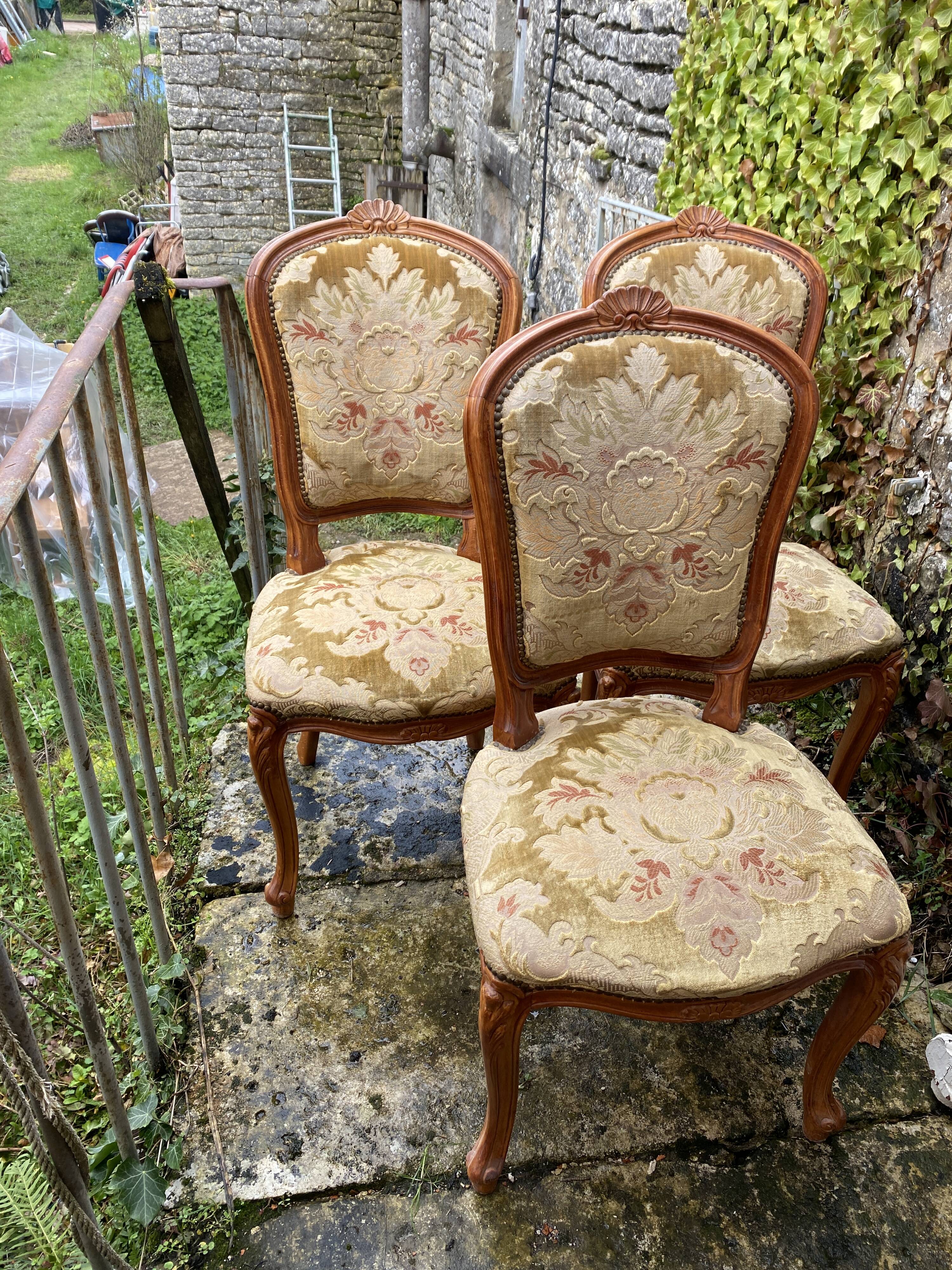 3 chairs