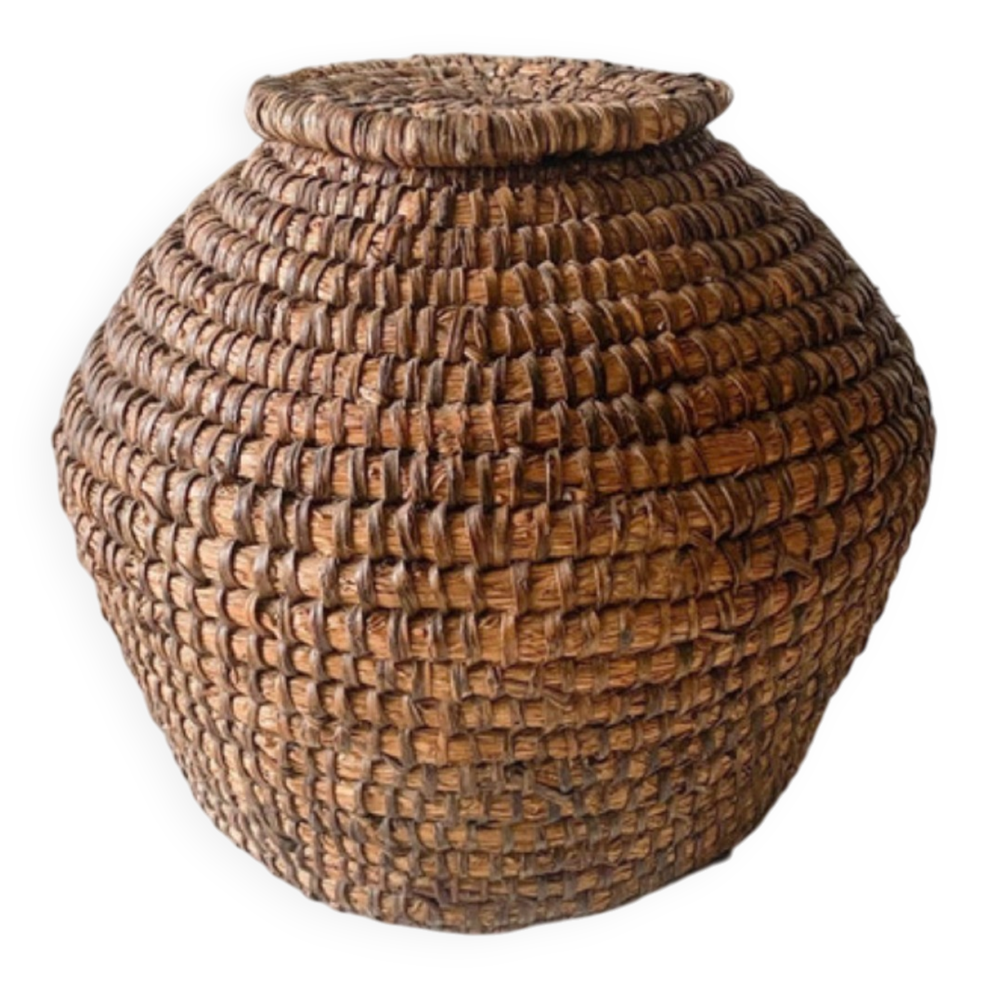 Rare condition antique straw Bourgne