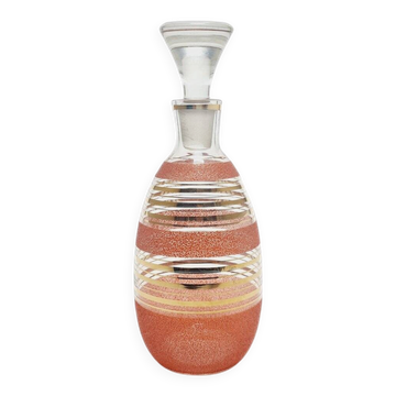 Carafe pop art de Kamenický Šenov, ancienne Tchécoslovaquie, années 1950.