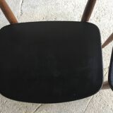 Pair of Scandinavian chairs by Hans Olsen for Frem Rojle - 1960s