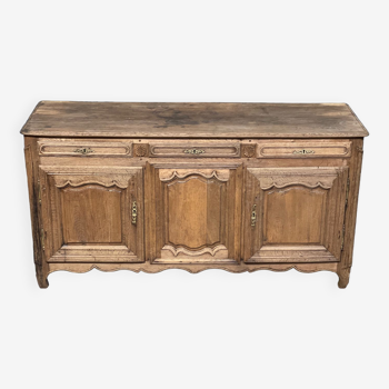 Faded oak sideboard