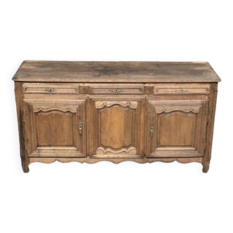 Washed oak sideboard