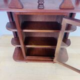 Vintage wooden miniature wall shelf