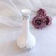 Fine porcelain soliflore vase with floral decoration England Staffordshire