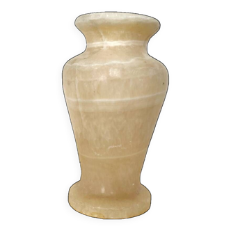 Vintage alabaster vase