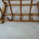 Fischel curved wood wall coat rack