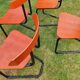 Set of four vintage chairs