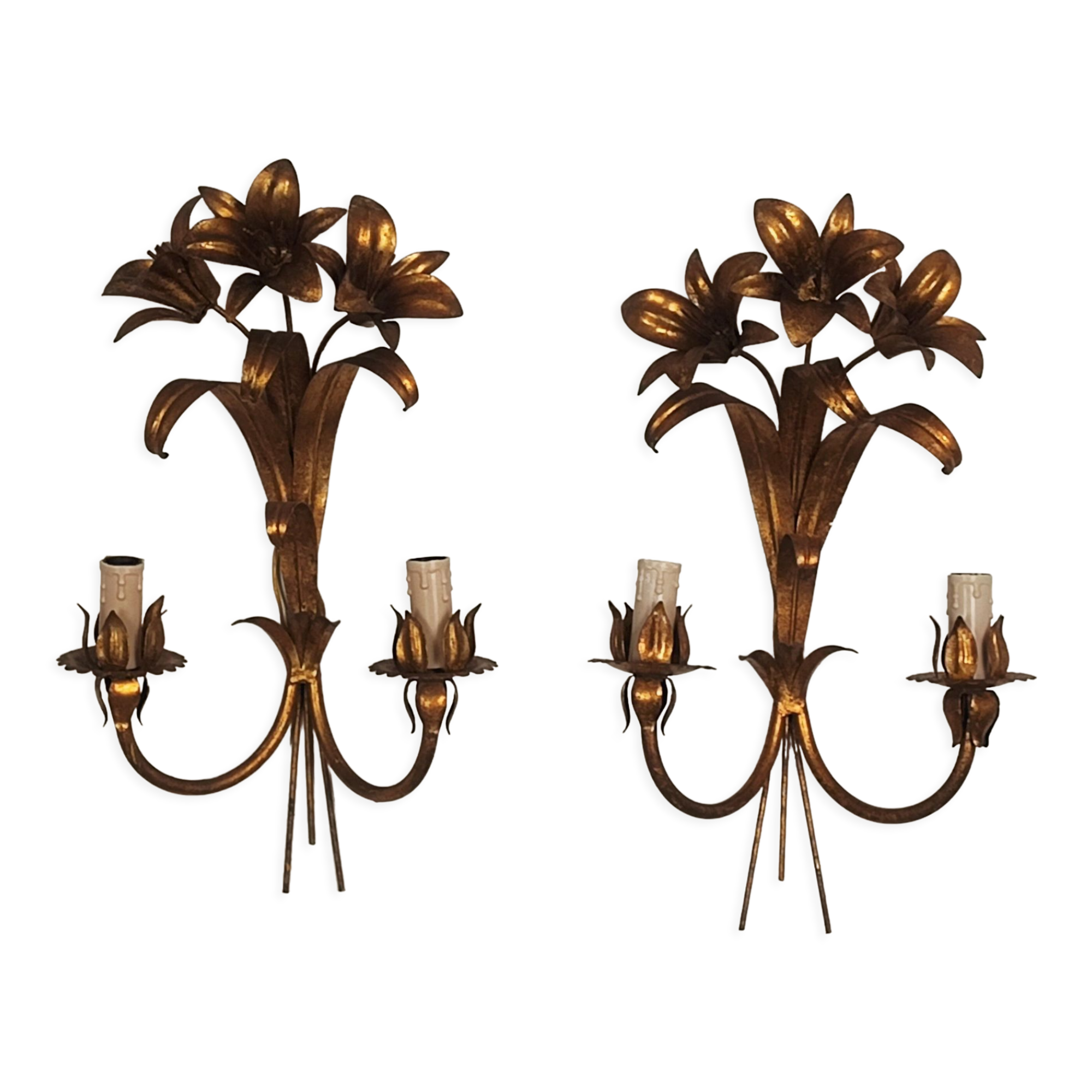 Vintage Italian wall lamps