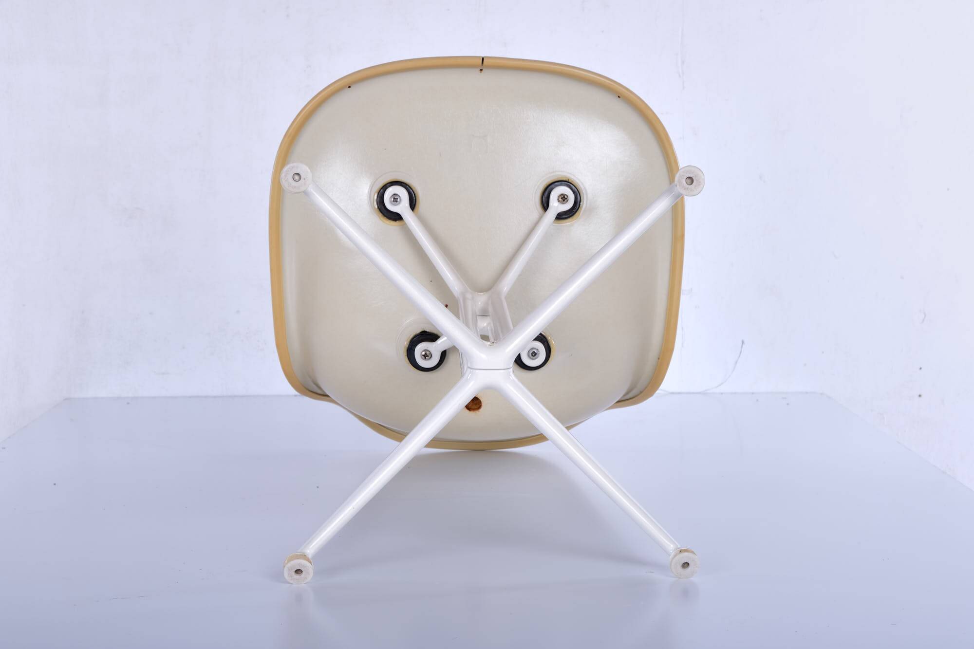 Herman Miller Vintage Blue La Fonda Fiberglass Dining Chair