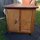 Vintage modernist schoolmaster desk