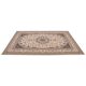 Chaku beige and black persian carpet 80x150 cm