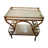 Bar service with bamboo wheels