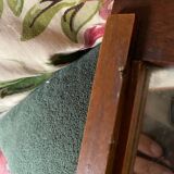 Art Deco wooden and mirror plateau