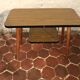 Two-plated formica side table