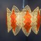 Acrylic space age chandelier by Marbach Leuchten, Germany, 1960s