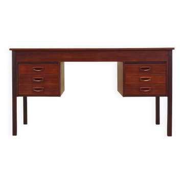 Bureau danois en teck, années 1970