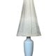 60s 70s floor lamp porcelain KPM brass space age