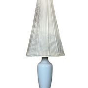 Lampe porcelaine KPM laiton space age, 60s 70s