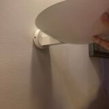 Pair of 80s metal wall lights