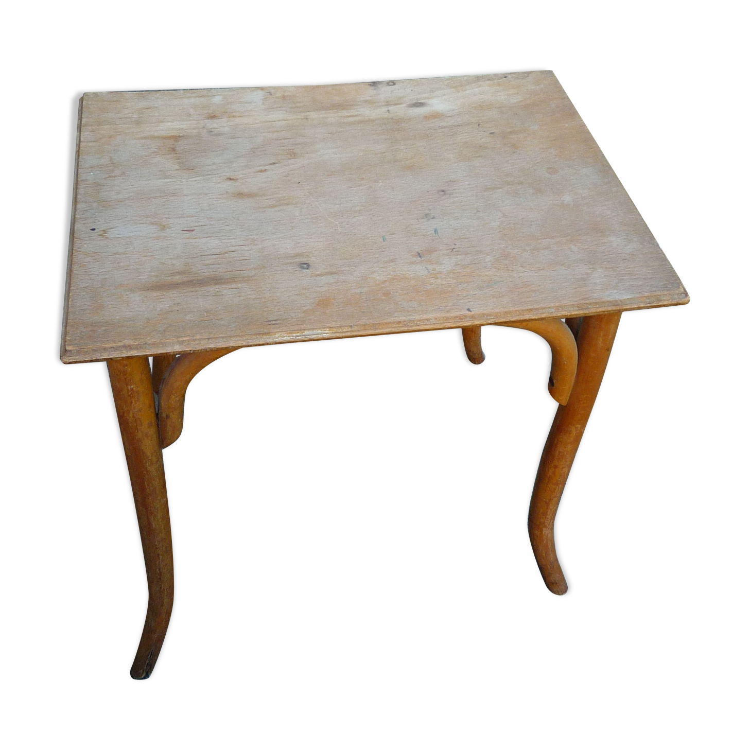 Small wooden coffee table, circa 1910