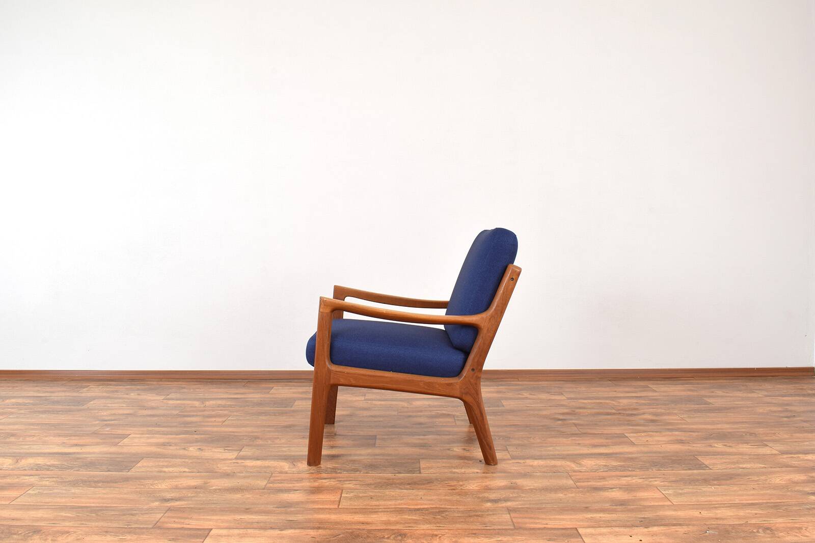 Danish Teak Senator Lounge Chair by Ole Wanscher for Cado, 1960s.