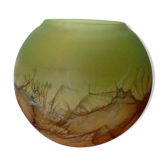 Glass bowl vase