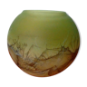 Vase boule en verre