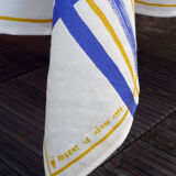 Nappe lin, coton, design Robert le Héros