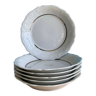 Sologne porcelain hollow plates