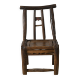 Haizi – Antique Chinese children's chair in willow no. 7