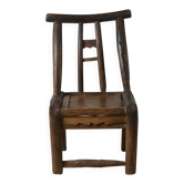 Haizi – Antique Chinese children's chair in willow no. 7