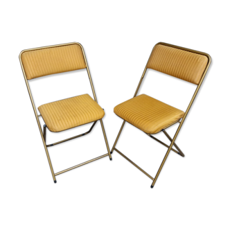 Pair of Lafuma folding chairs
