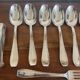Set of silver-plated cutlery