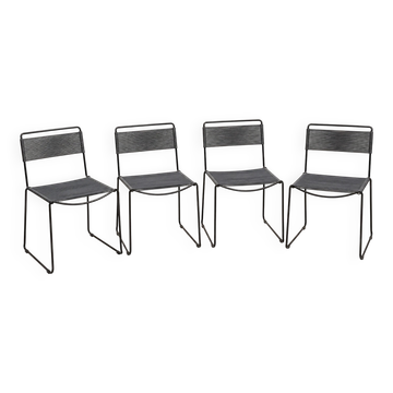 Set of 4 Spaghetti chairs – Giandomenico Belotti for Fly Line – Design it