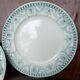 Set of 5 Terre de Fer plates 1900 Wilbur and St Amand