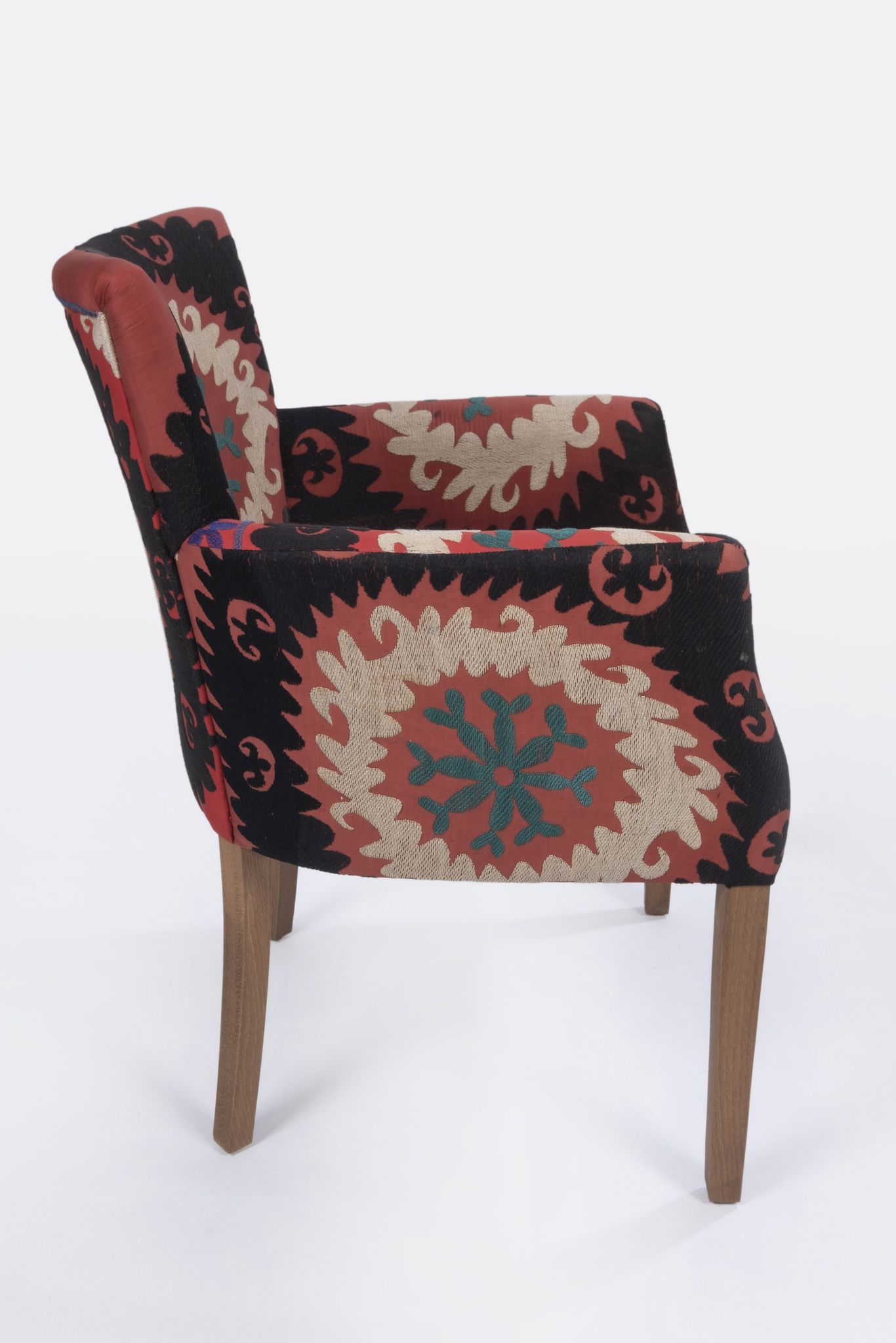 Fauteuil ethnic bergere