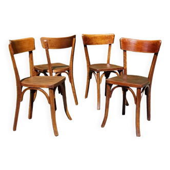 4 Comtoise bistro chairs from the 60s