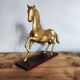 Cheval en laiton