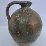 Glazed terracotta jug 19th century South-West