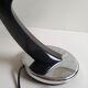 Mid century black and chrome 'Boomerang' lamp from Fase, Madrid, c.1960