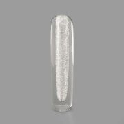 Transparent Glass Vase by Alfredo Barbini for Barbini, 1970s
