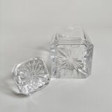 Cut crystal whisky carafe