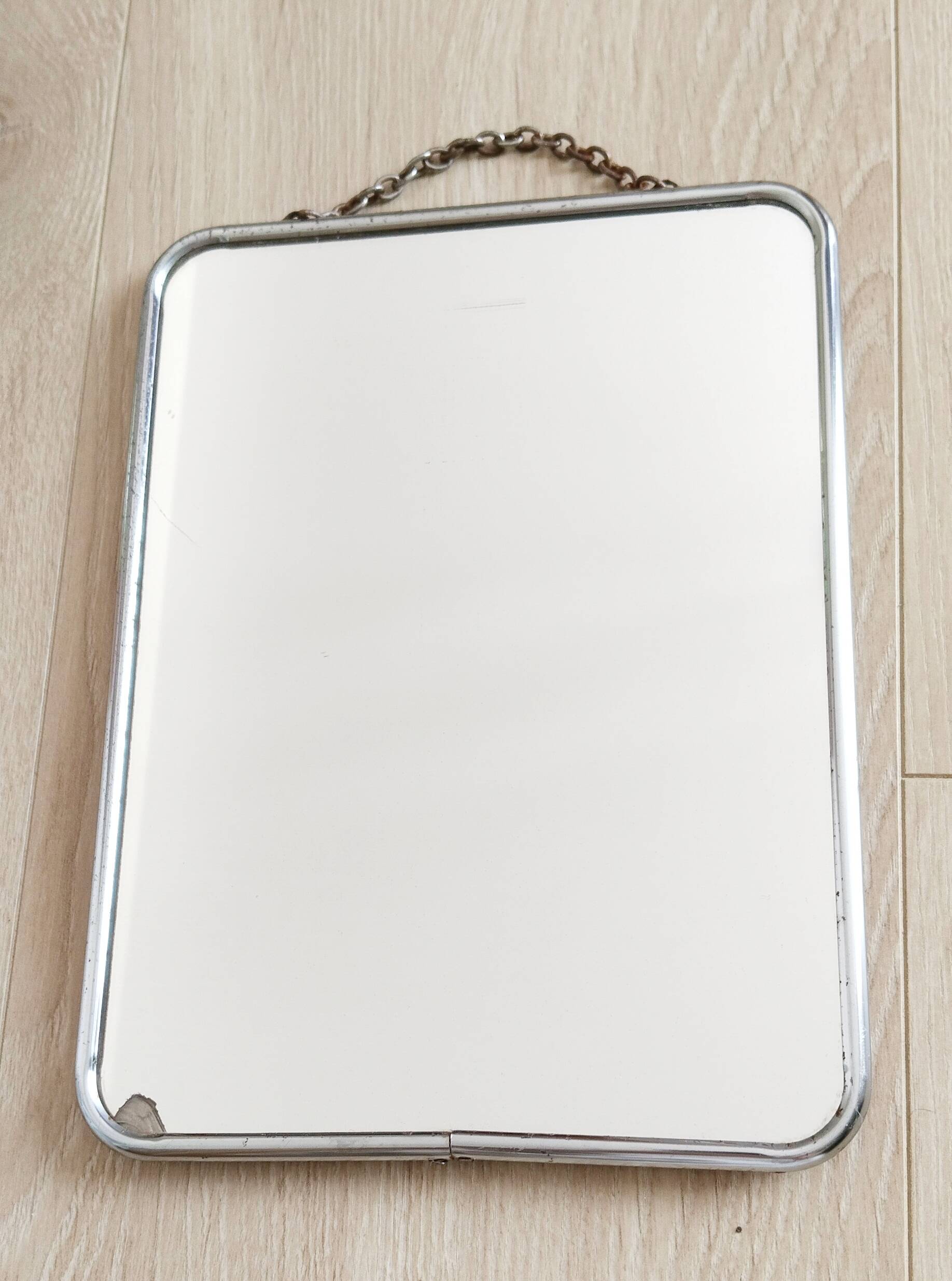 Barber mirror 18 cm x 23.5 cm