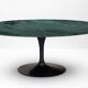 Original oval knoll tulip dining table (244cm) aple verdi gloss like new!!