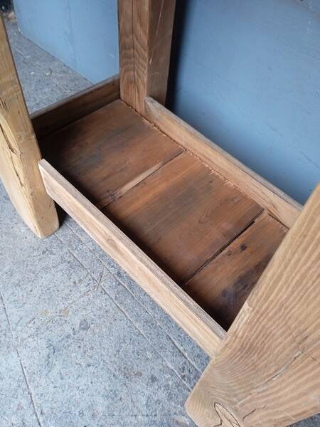 Workbench 90cm old solid wood