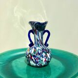 Vase millefiori verre de Murano Fratelli Toso