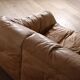 Ligne Roset Sloop sofa by Michel Ducaroy in cognac leather, 1970s