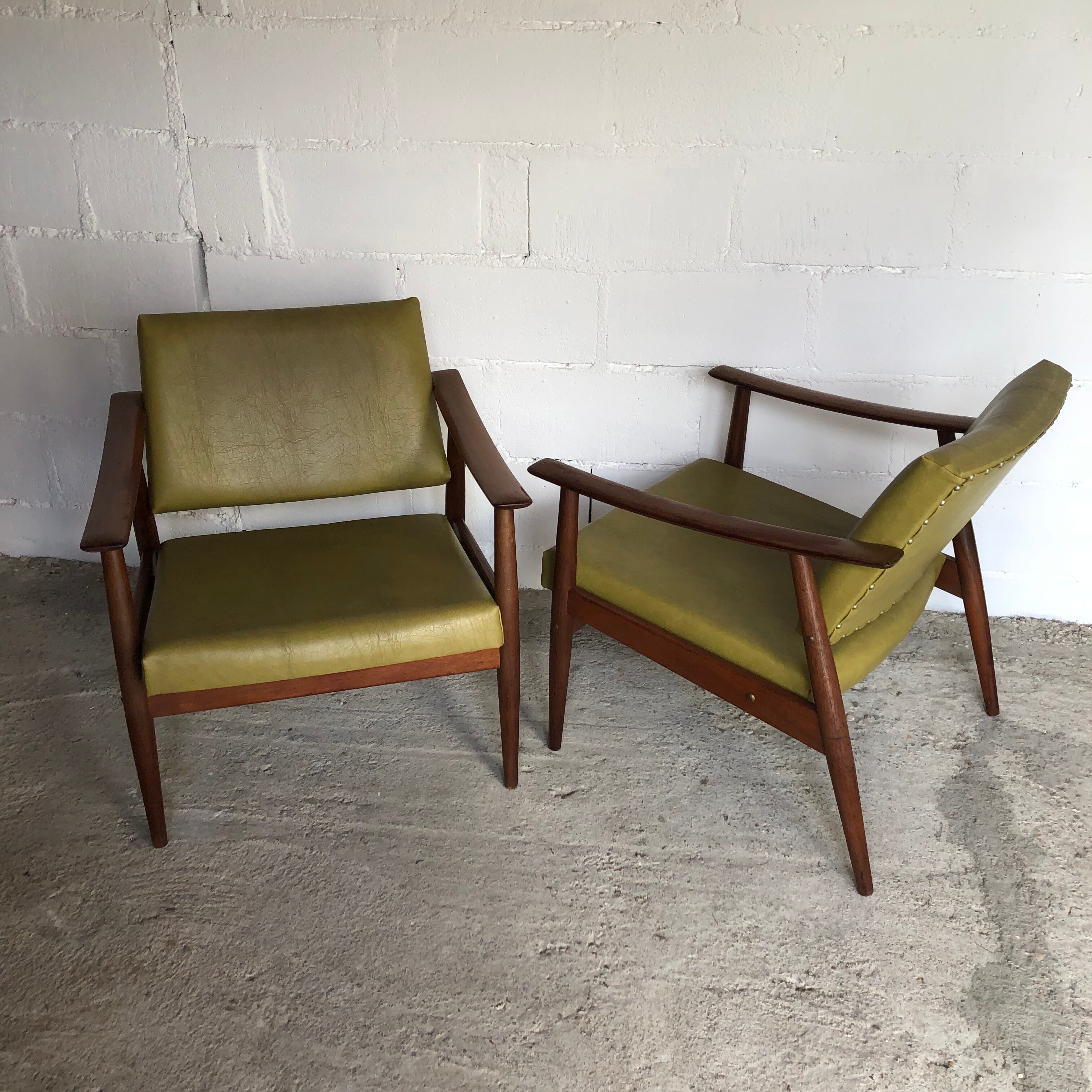 Set of two Danish armchairs 1960