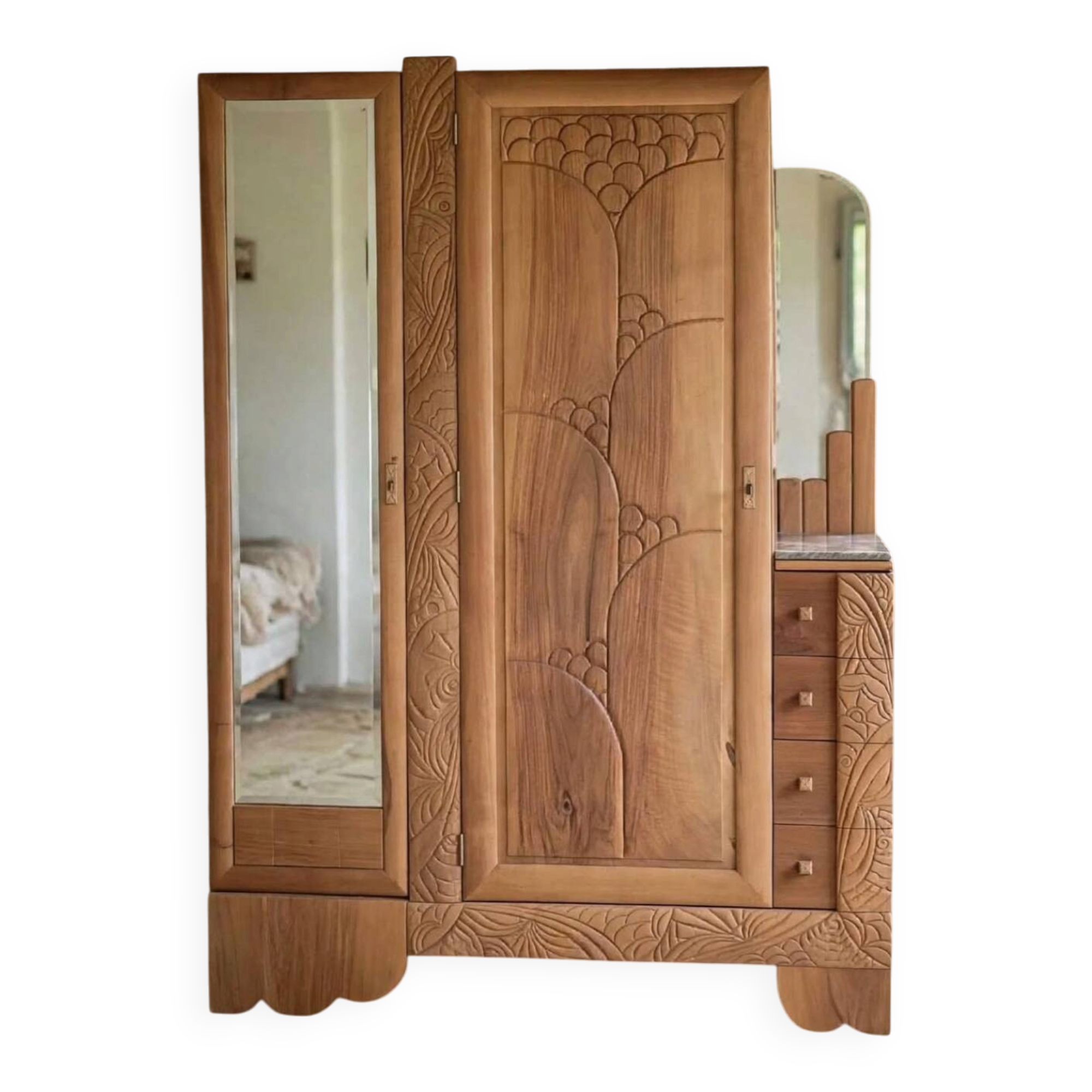 Art Deco wardrobe